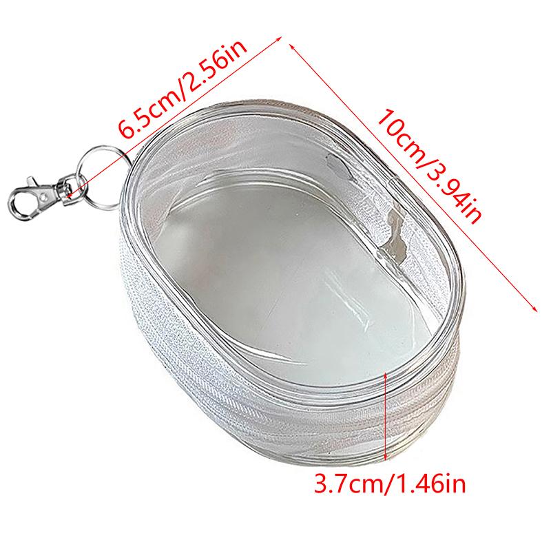 

Органайзер для ювелирных изделий, симпатичная сумка для кукол, органайзер с брелоком, пылезащитный чехол белый