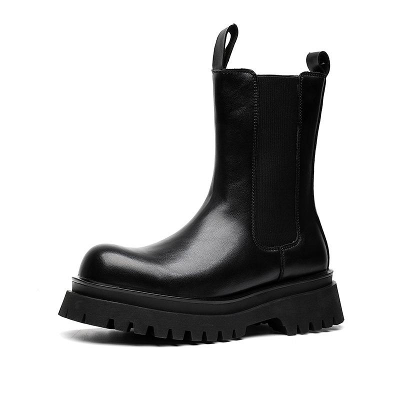 Men Women Martin Boots Autumn Winter Casual Ankle Boots Non‑Slip Wear‑Resistant Lace‑Up Shoes Outdoor Daily Footwear