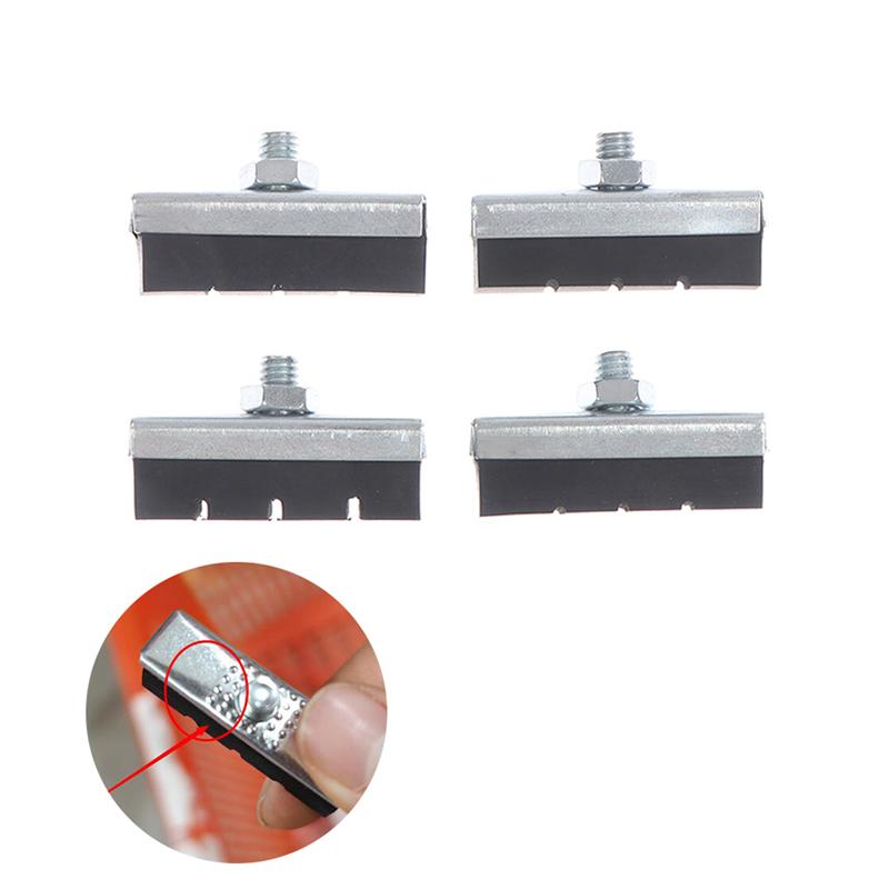 4Pcs Rubber Brake Pads For Classic Bike Cycle Bicycle Cycling Caliper V-Brake Pads Braking Shoes Holder Hot Bicycle Brake Parts