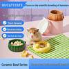 Ceramic Feeding Bowl for Hamsters, Chinchillas, and Guinea Pigs