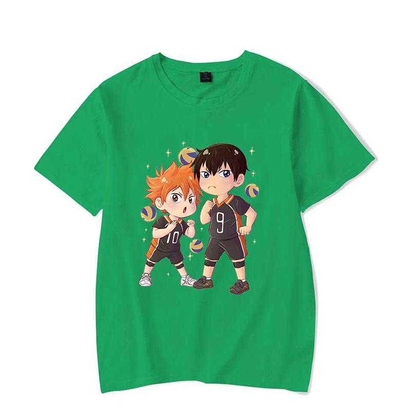 Hot Anime Caracas Shoyo Hinata Tobio Kageyama Graphic T Shirt Women'S Fashion T-Shirts Short Sleeve Shirts Mama Summer T-Shirts