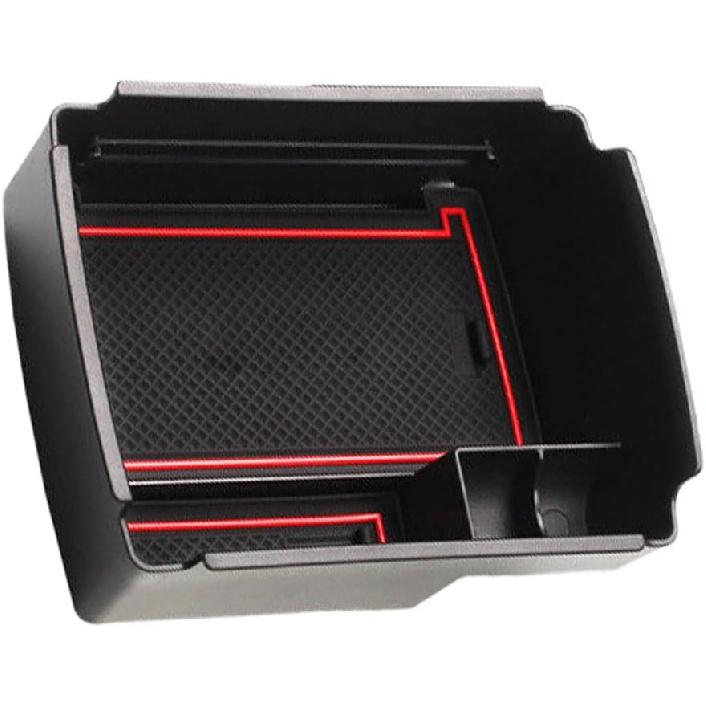 

Armrest Box Oragnizer Tray Secondary Storage Box, Center Console Organizer Tray, Compatible with VW Golf 7 MK7 VII GTI