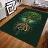 Nordic Totem Tree of Life Print for Carpet Living Room Bedroom Bedside Floor Mat Home Decor Sofa Room Area Rug Large Size
