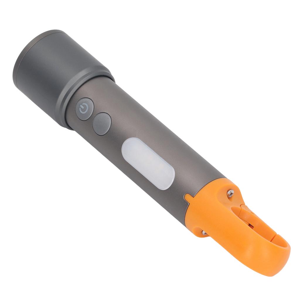 5 Gears Rechargeable Flashlight IP65 Waterproof Type C Telescopic Focusing 2000mAh Handheld
