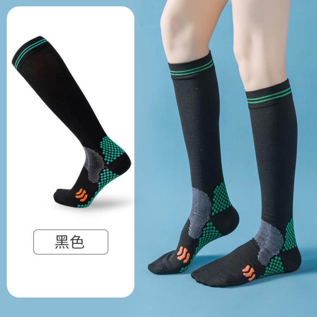 Fitness Compression Socks For Men And Women With Non-slip Long Sleeves