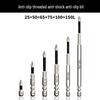 Anti-Slip Shock-Resistant Phillips Screwdriver Bit, Strong Magnetic, 25-150mm, High Hardness