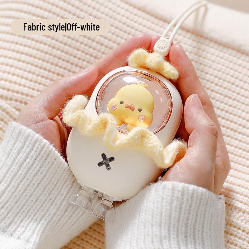 Mini Mibao Rechargeable Cartoon Hand Warmer - Portable Home & Dorm Gift for Warmth