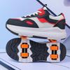 TUINANLE New Boys Fashion Sneakers Roller Skating Casual Shoes Best Girls Gift Four Wheel Inline Skates