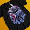 Neon Genesis Evangelion T-shirt Eva Unit 01 Japanese Black Anime Shirt All Size