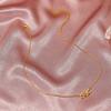 Infinity Heart Necklace for Women Cubic Zirconia Love Heart Pendant Necklace Romantic Birthday Gifts for Girlfriend Wife