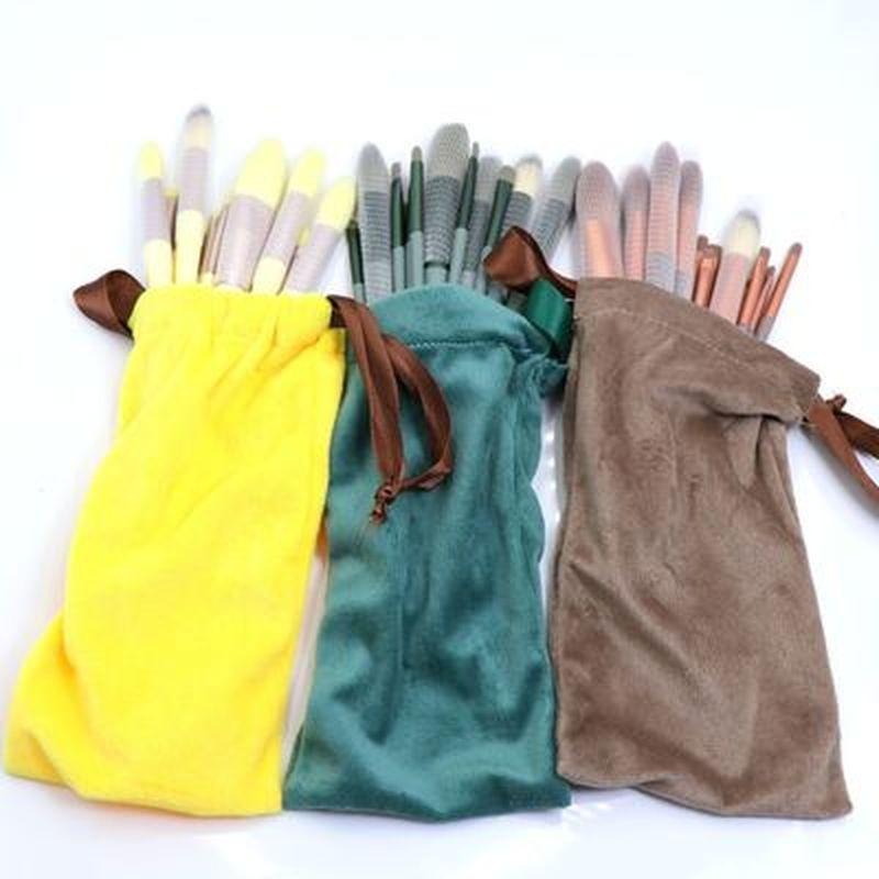 13Pcs Makeup Brush Set Soft Fur Beauty Eye Shadow Foundation Blush Cosmetic Brushes