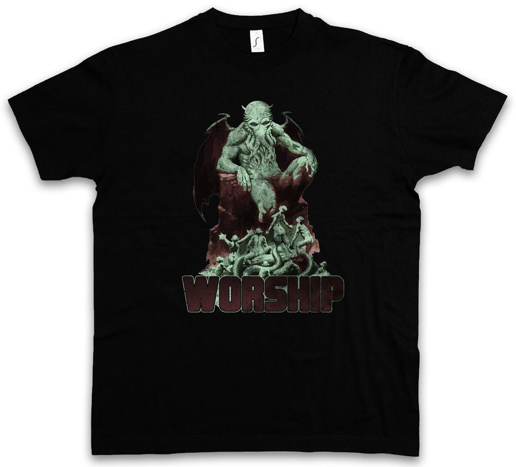 CTHULHU XIII T-Shirt Mens Womens Tees Top Wars Horror Arkham H. P. Miskatonic Dunwich