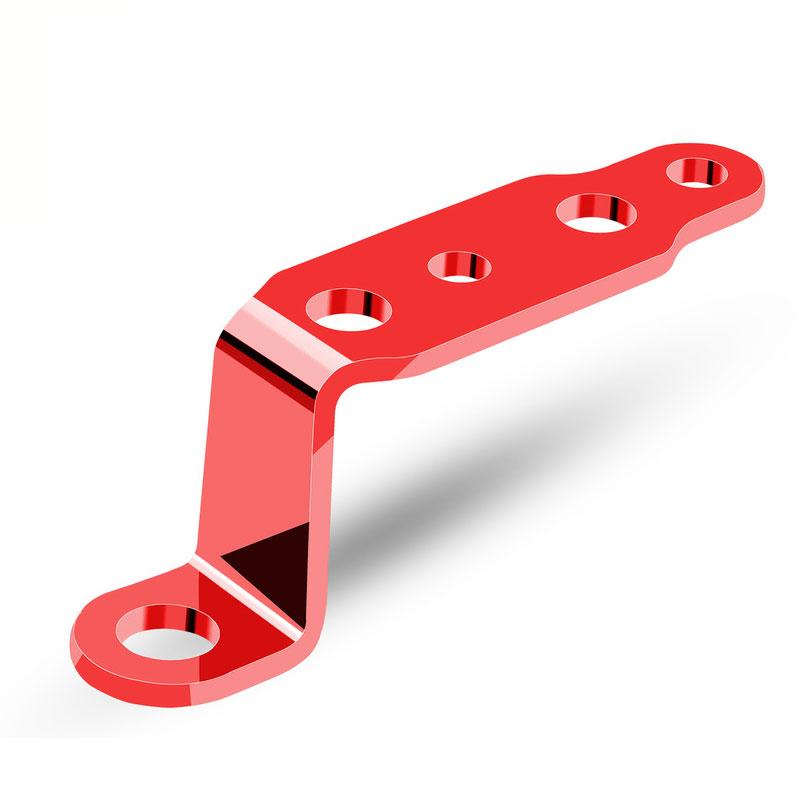 Universal Motorcycle Rearview Mirror Modified LED Headlight Bracket Spotlight Motorcycle Accessories Extension Brackets