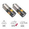 Eseastar BAY9S H21W LED Bulb Explosive Amber Position License Plate Light Room Lamp with