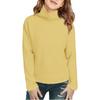 Children's Fashionable Casual Fleece Turtleneck Long-sleeved Top