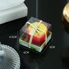 3D Apple Candle Aromatherapy, Christmas Gift Ping An Fruit Christmas Candle Simulation Apple Creative Candle Birthday Gift