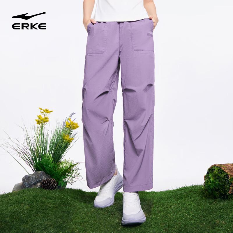 Erke Women's Summer Relaxed Fit Cargo Pants
