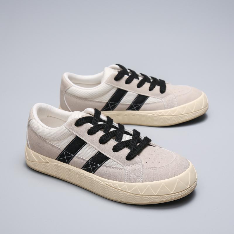 Menn og kvinner anti-skli elskere trend retro fritidssko sommer burst De trening lerret sko net overflate nisje menn sko