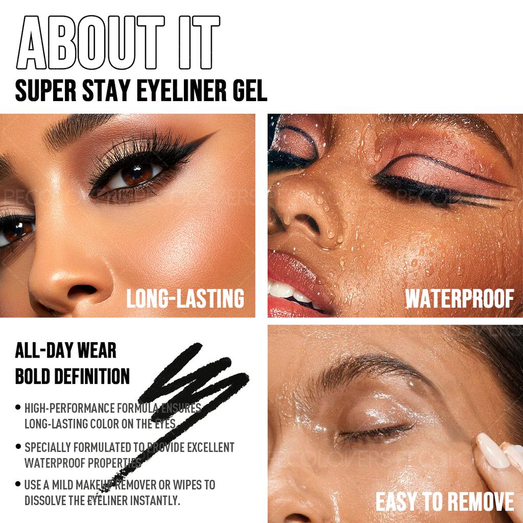 1PC Dual Tip Eyeliner Pencil Allows for Precise Application And Long-Lasting Wear Without Smudging,Waterproof, Sweat-Resistant