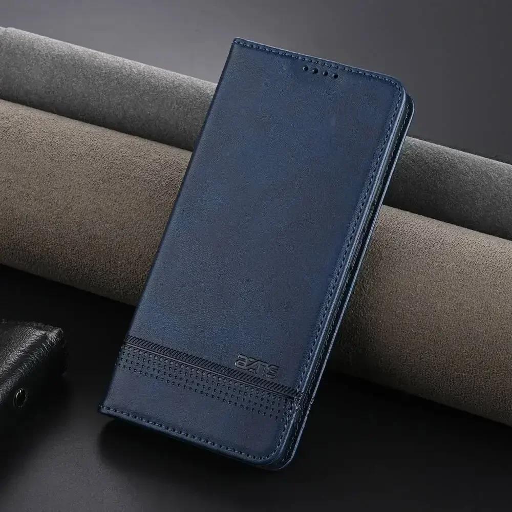 Магнитный чехол-книжка для Huawei Pura 70 Pro Чехол Кожаный Ударопрочный Кошелек для Huawei Pura 70 Ultra P60 Art 70 Pro Plus Чехол Pura 70