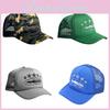 Trucker Cap met Sterrenborduurwerk en Ademend Katoen voor Zomerse Street Style