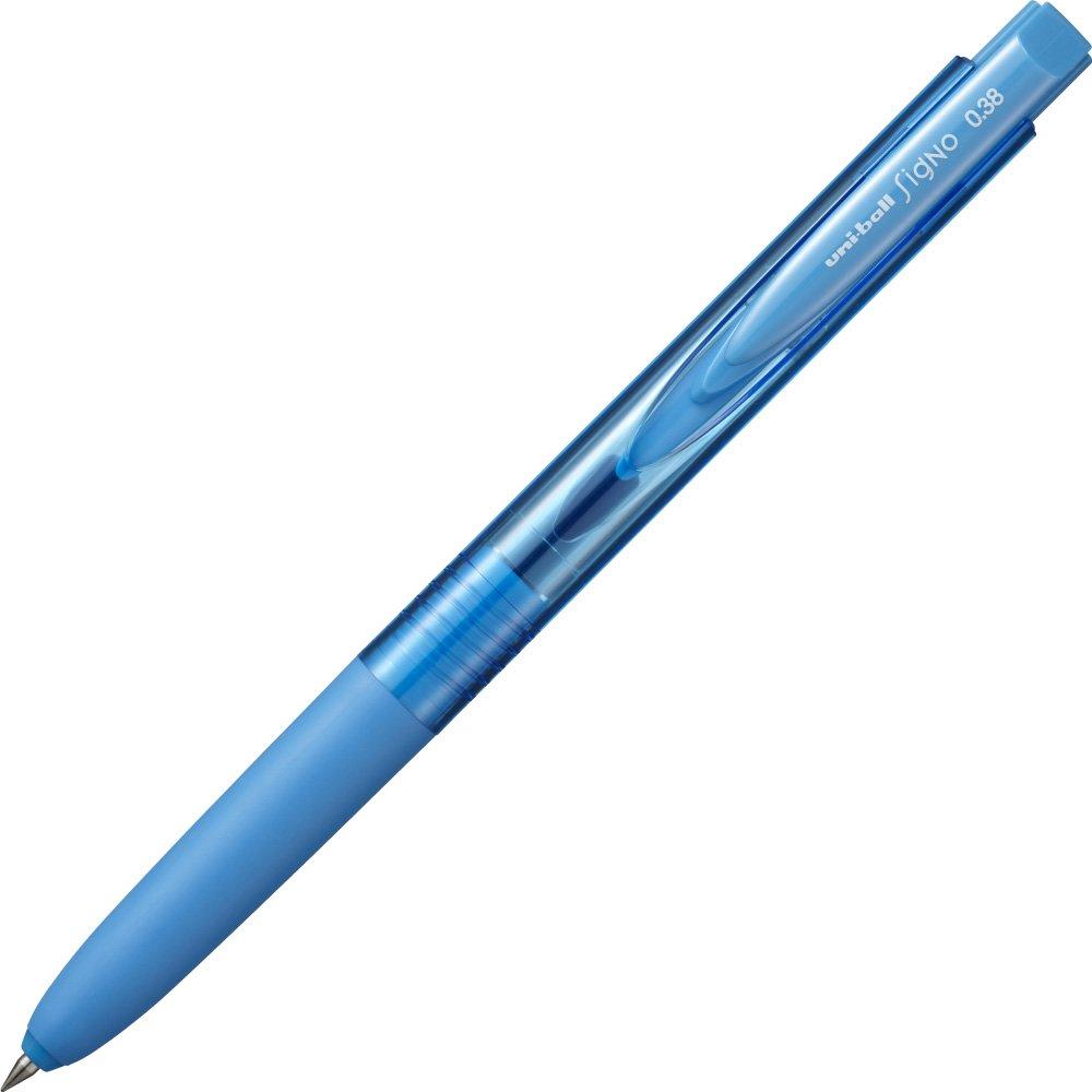 

Гелевая шариковая ручка Mitsubishi Pencil Signo Light 10, RT1, 0,38 мм, Синяя, Ручки, UMN15538.8