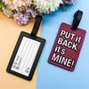 Luggage Tags with Name Address Tel Colorful Secure Travel Suitcase Bag Baggage Tags Labels