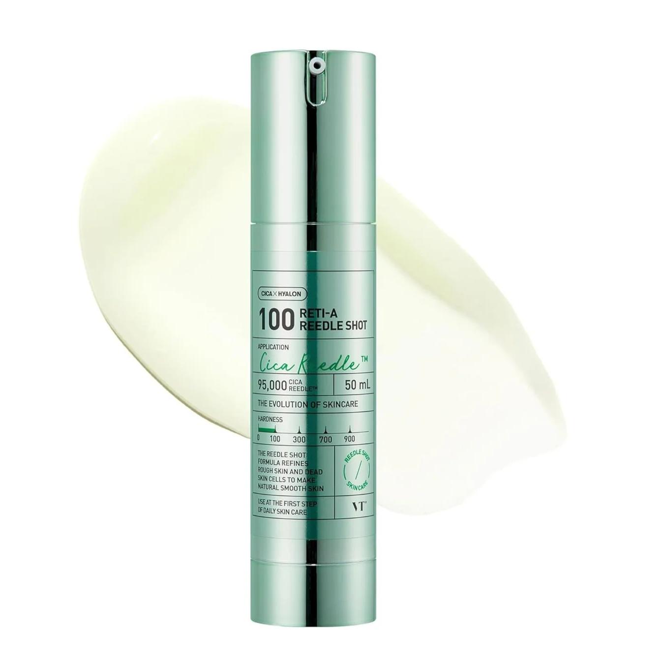 VT Reedle Shot Serum 100/300 /700 utilizza ingredienti sotto forma di microaghi, per un migliore assorbimento ed efficacia. Reti-A 100