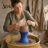 Ceramic Centering Chuck Pottery Trimming Thick Chuck, 3D Printed Clay Tool, Crafting Accessories Support Holder, DIY Making Shaping Pot Base