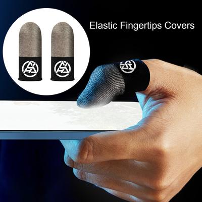 Yousheng 2 Stück Fingerspitzenabdeckungen Hochelastische atmungsaktive ultradünne Fingerhandschuhe Daumenhülse Gamepad Zubehör