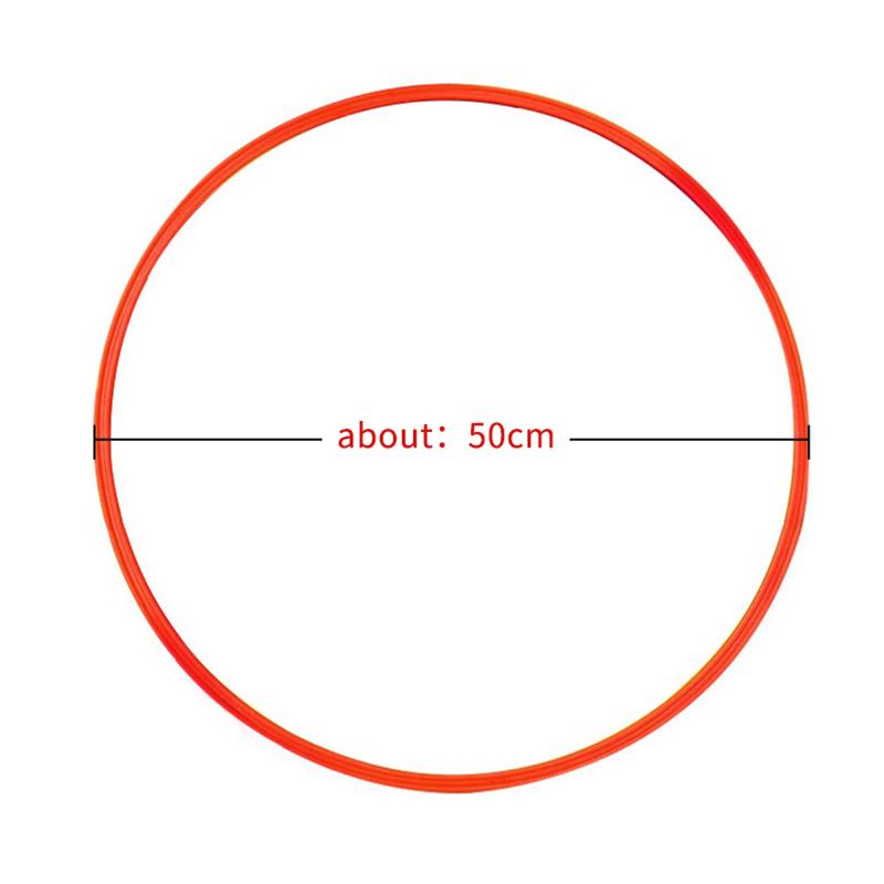 Agile Circle Physical Fitness Ring Children Jump Circle Toys Jump House Grid Kindergarten Football Training Equipment