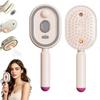 5-in-1 Kissen-Haarbürste, elektrische Sprüh-Kissen-Massagebürste, wiederaufladbare Sprüh-Glättbürste, antistatisch, reduziert Frizz und pflegt Ihr H