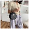 Chain Small Round Bag 2020 New Spring and Summer Fashion All-match Sequined Net Red Shoulder Bag Messenger Bag