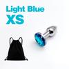 Anal Plug 5 Size Crystal Anal Plug Stimulator Anal anal massage dilatancy toys g-point massage sexual wellness adult pleasure