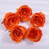 5Pcs 10cm Silk Rose Heads Artificial Flowers For Wedding Birthday Party Decoration DIY Scrapbook Christmas Home Garden Decor