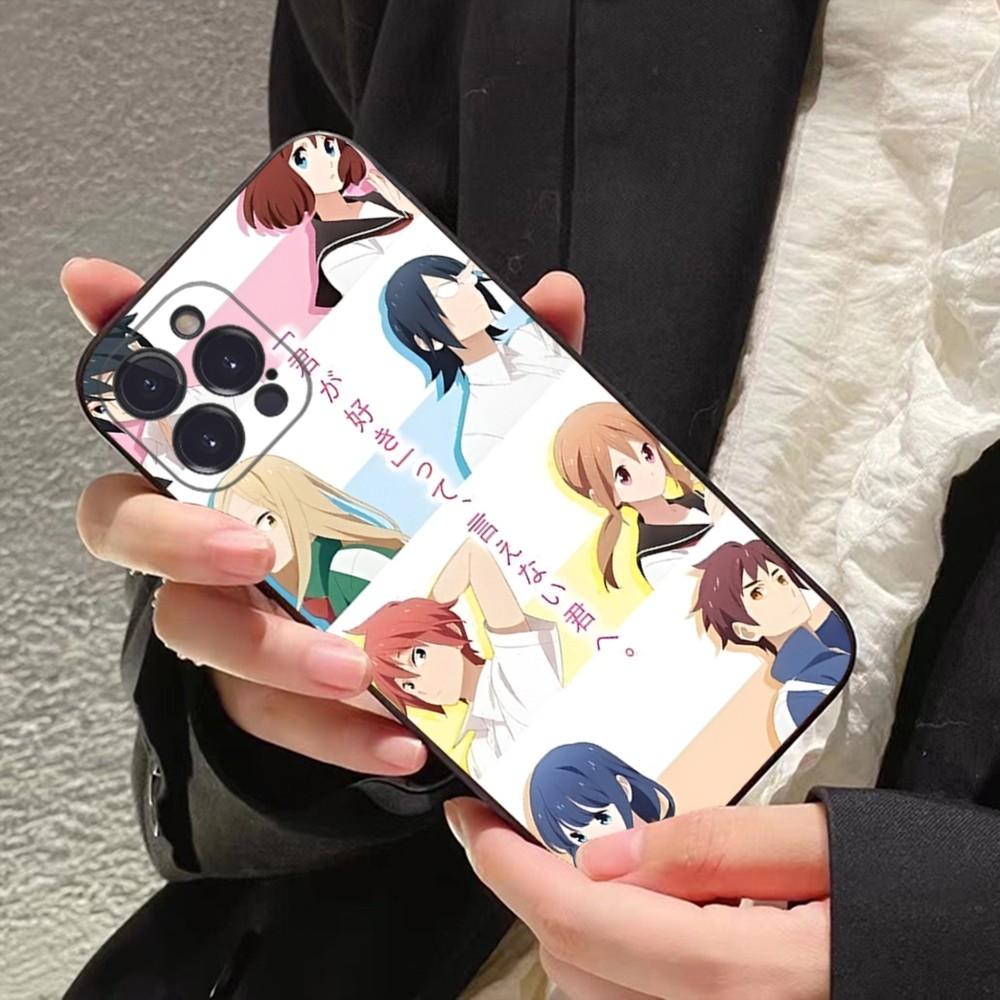 Tsurezure Children Phone Case For iPhone 15 6 7 8 Plus 11 12 13 14 Pro SE 2020 MAX Mini X XS XR Back Funda Cover
