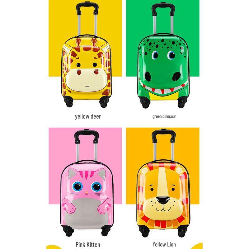 Frecher Junge Kinder 3D Geprägtes Reisegepäck