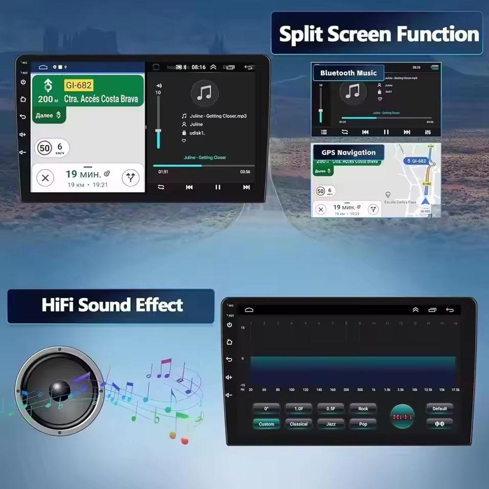 Car Radio Stereo for Fiat Ducato DAB+ Fit for Carplay RDS Android 15 9 Inch Navi for Peugeot Boxer for Citroen Jumper 2011-2023