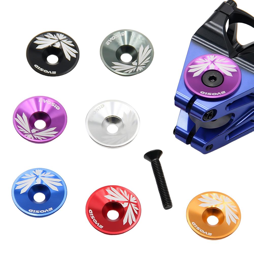 MTB Silniční kolo Představec Krytka hlavového složení se šroubem Kryt představce kola Kryt hlavového složení kola pro hlavovou trubku vidlice Cyklistické příslušenství