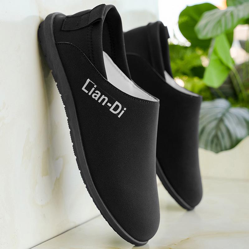 

2025 новая мужская повседневная обувь молодежные туфли-бини мужская модная трендовая обувь мужская обувь лоферы в британском стиле 39