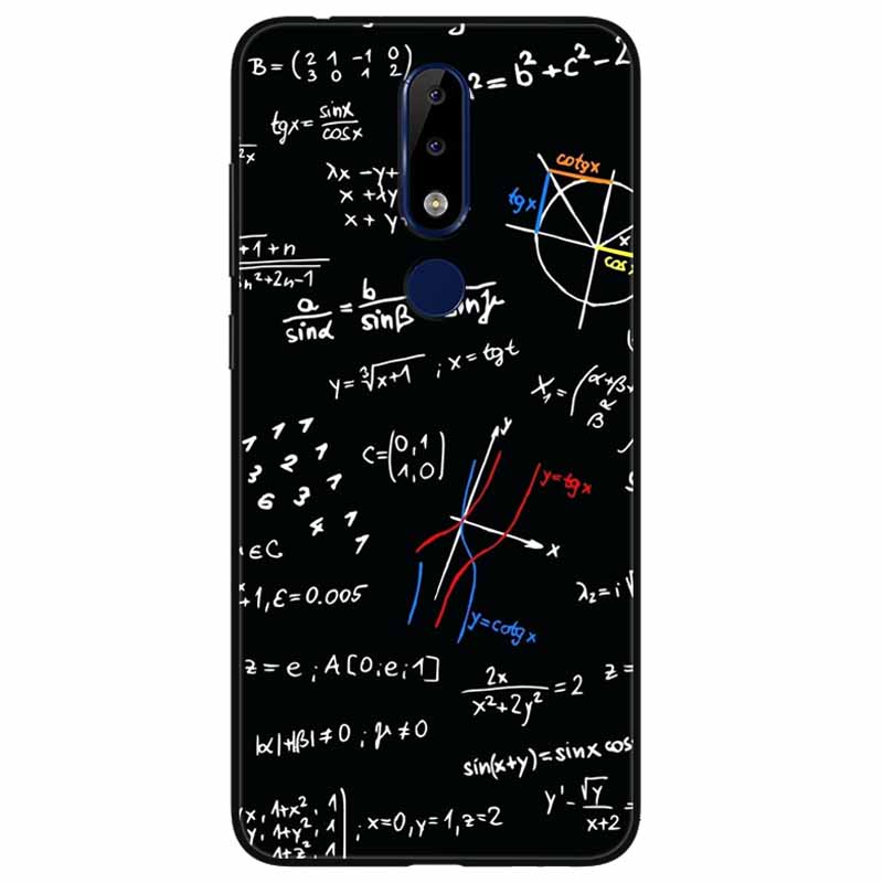 For Nokia 5.1 Plus Case Soft Silicone Cartoon Fashion TPU Phone Cases for Nokia X5 Cover 5.1Plus Cute for NokiaX5 Protective