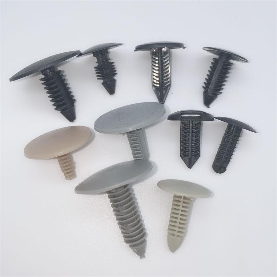 100pc Door Bumper Fender Cover Automotive Fastener Plastic Auto Trim Clip Rivet