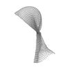 Strass Pirathatt Elastisk Snood Skjerf Lue Maskeradeball Cosplay-arrangementer Nett Hullet Ut Hodeskjerf