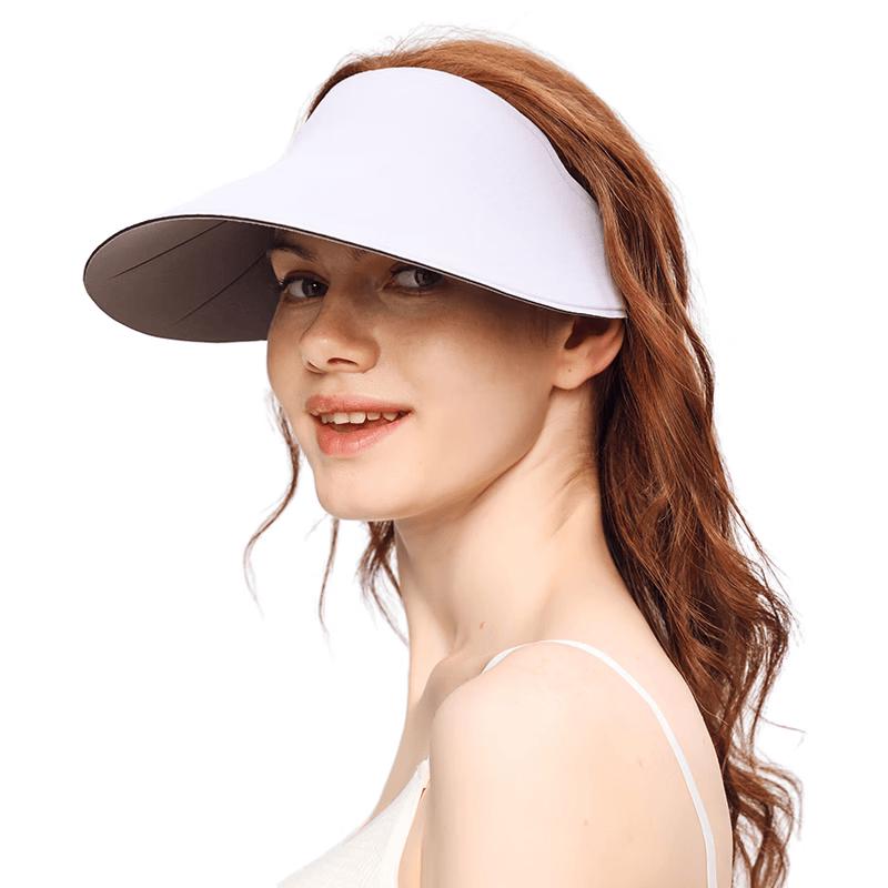 OhSunny Lightweight Packable UV Protection Visor Hat M светло-бежевый