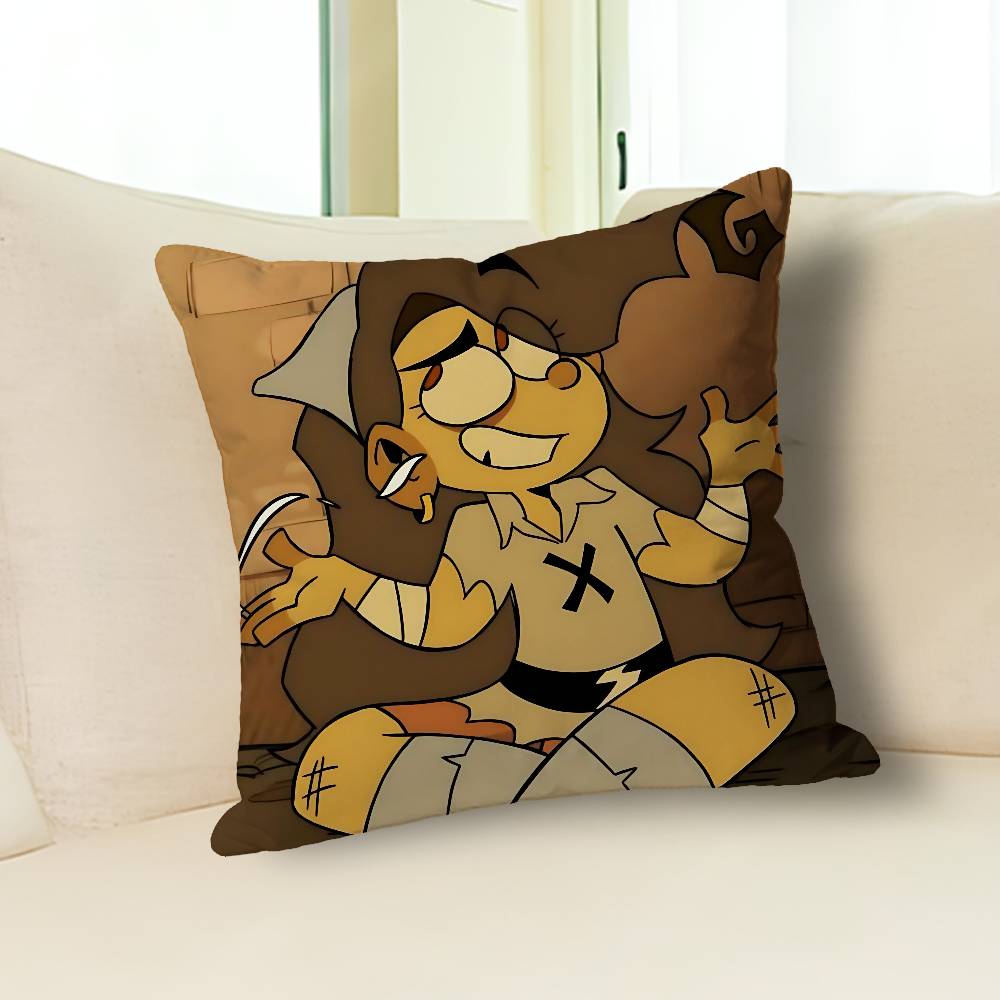 Stone R-Ramshackles-S Anime Celebrity Merchandise All-Match Printed Pillow Case Sofa Car Office Room Decoration Protector