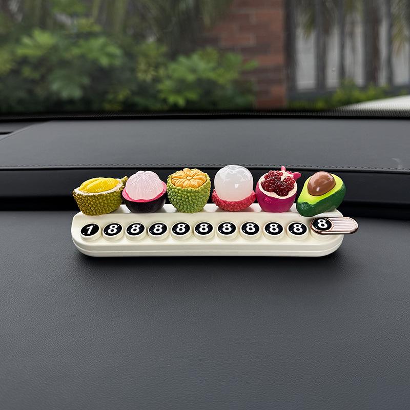 Mini Heilende Auto-Ornamente: Mittelkonsole & Rückspiegel Dekorationen