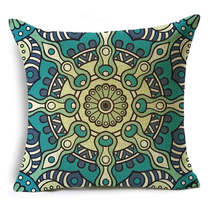Ramadan Bohemian National Style Living Room Sofa Car Square Back Cushion 40*40Cm/45*45Cm/50*50Cm Cushion Cover