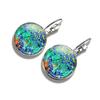 European And American Trendy Jewelry: Gemstone Ear Hooks, Earrings