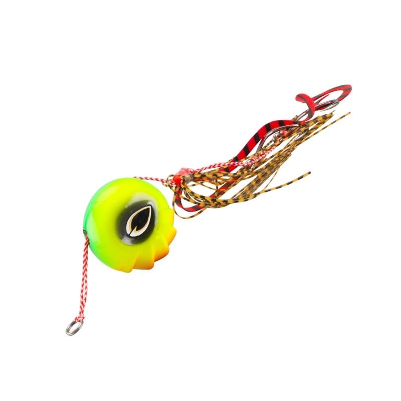Sliding Kabura Jig for Snapper Fishing Accessories Kabura Jig Head with Hook Artificial Jigging Fishing Lure Baits