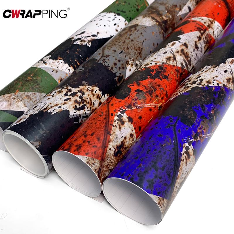 Camo Vinyl Wrap Vinyl Paper for Car Sticker Motorcycles Camouflage Film Vehicle Decoration Supplies Car Tuning Accessories Auto